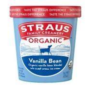 Image of Straus Family Creamery Organic Vanilla Bean Ice Cream Pint recalled product/package image
