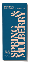 Spring & Mulberry, pure dark, Net Wt. 2.1 oz recalled product/package image