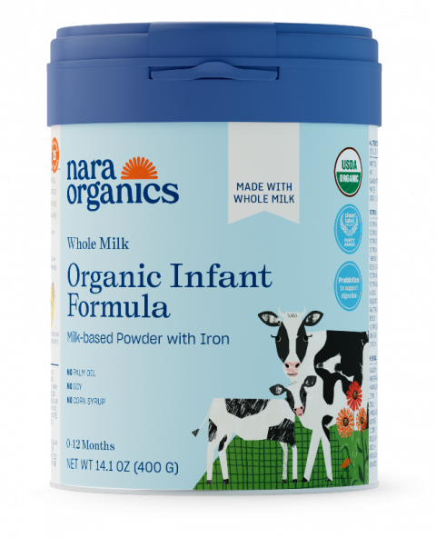 Image of Nara Organics 400 gram can recalled product/package image