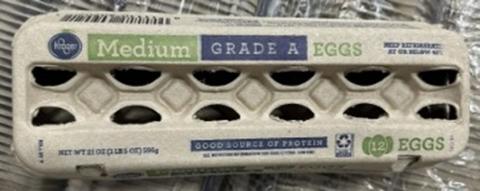 Simple Truth Natural Cage Free Grain Fed recalled product/package image