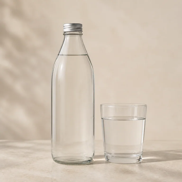 Representative image of bottled water — not actual recalled product