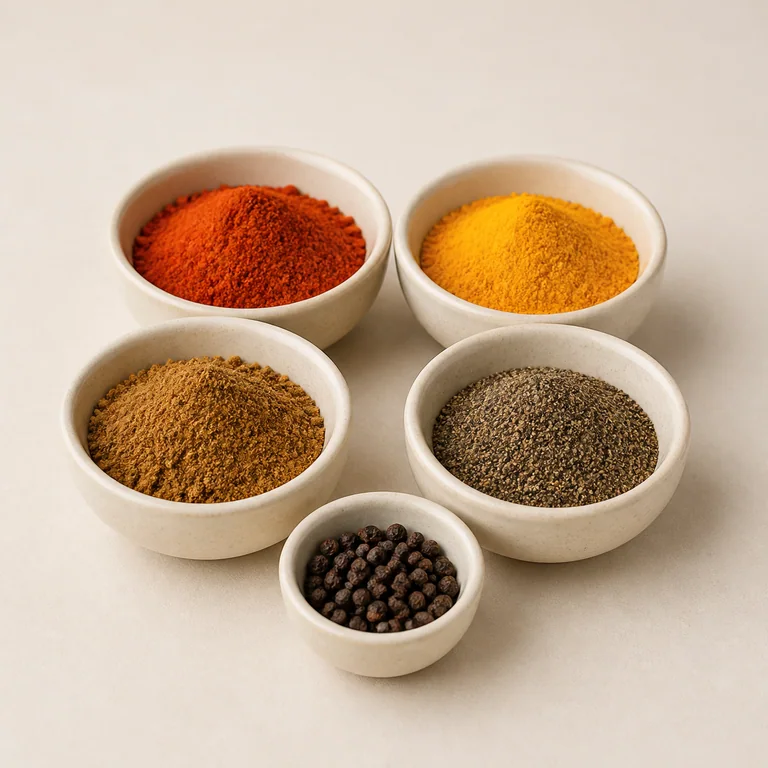 Representative image of spices / seasonings — not actual recalled product